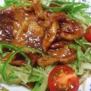 夏バテしそうな時に♪黒酢を使った豚肉のさっぱり焼き